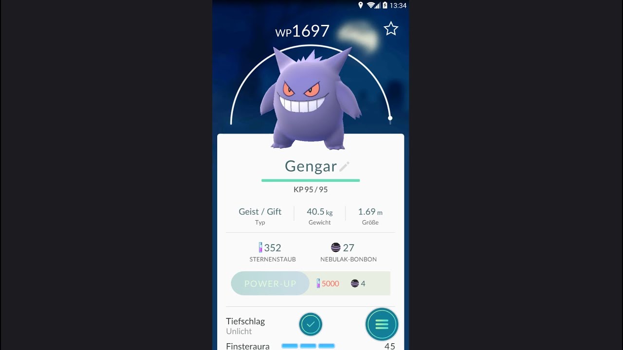 Nebulak Entwickelt Zu Gengar Pokemon Go Youtube