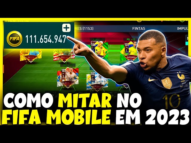 DICAS PARA INICIANTES 😃 NO FIFA MOBILE 23 🤩 COMO MONTAR UM TIME TOP NO FIFA  MOBILE 