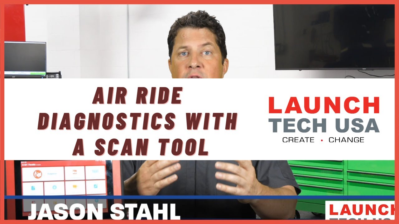 Launch Tech USA - Air Ride Diagnostics with a Scan Tool - YouTube