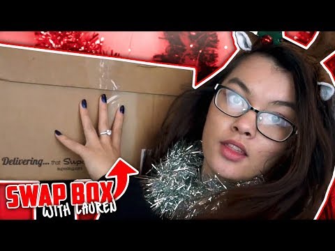 CHRISTMAS SWAP BOX| Collaboration And Lauren Rose!!