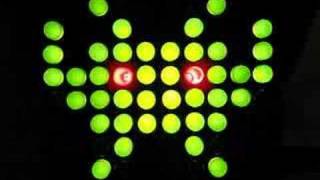 The LED Space Invader MK2