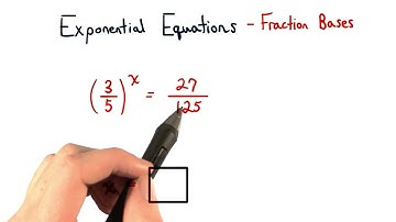 Exponential Equations Fractions for Bases - Visualizing Algebra
