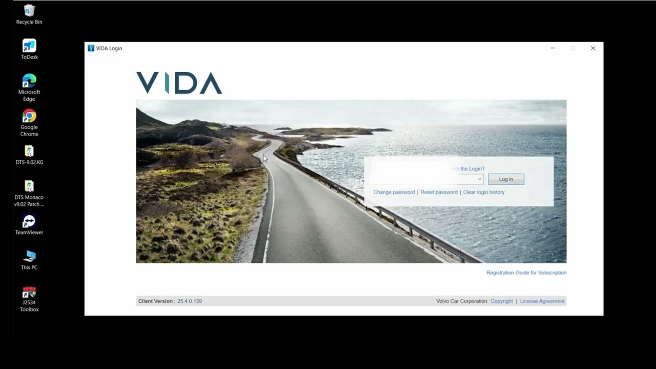 The connection method of VOLVO OEM software with RLink J2534