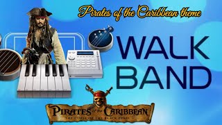 Pirates Of The Caribbean Theme | Pirates Of The Caribbean Piano Cover | Walkband | Instrumental Song
