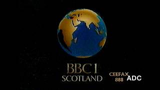 BBC1 Scotland announcer Mark Stephen 6th January 1990