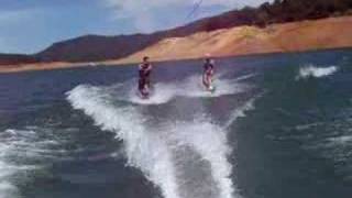 Noel & Laura Wakeboarding