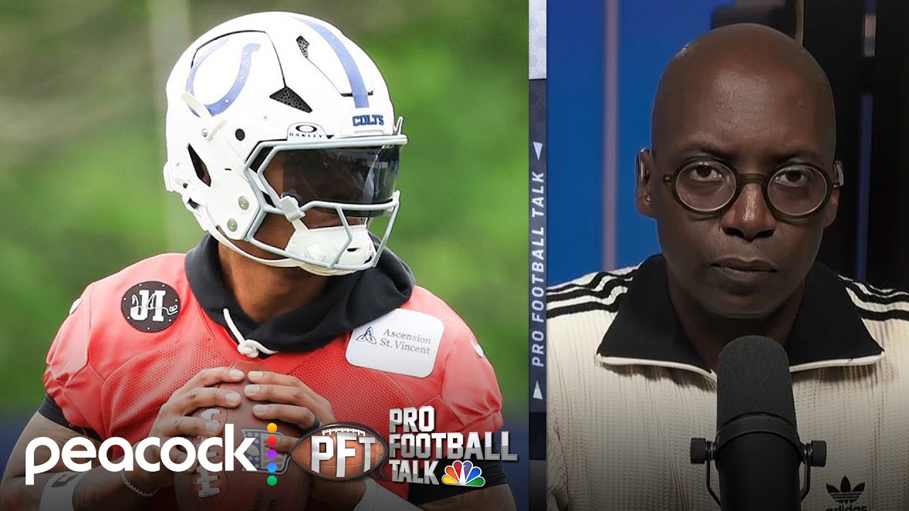 Indianapolis Colts name Anthony Richardson QB2 behind Daniel Jones | Pro Football Talk | NFL on NBC