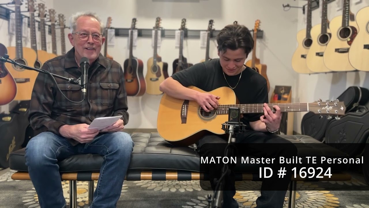 Maton Guitars Master Built TE Personal 