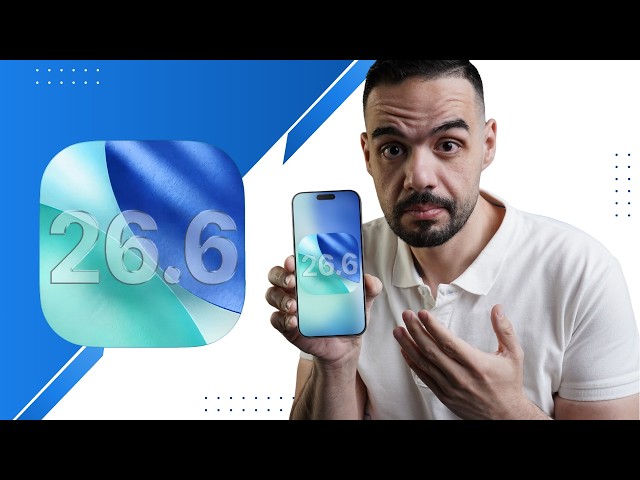 رسمياً تحديث الايفون iOS 26.6 وصل للجميع | اخطر تحديث من آبل!!
