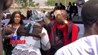 Empress Gifty couldn't control Her Tears at Her Mother final Funeral.