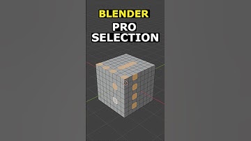 Blender: Try This Pro Tip for Faster Selections #3dmodeling #blender #3d #blender3d