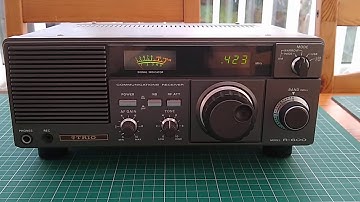 423kHz CWL non-directional beacon with 1020Hz ident tone.