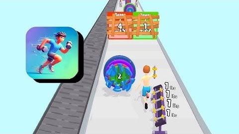 DumbBell Rush - All Levels Gameplay (iOS & Android) Part 4