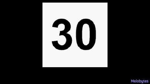 Melobytes number 30 ai song (30th melobytes video special)