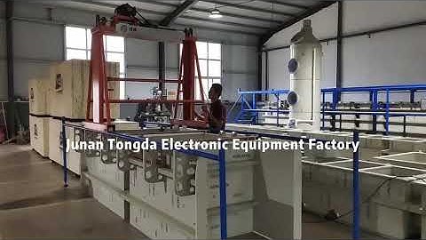Semi Automatic Type electroplating machine /Testing before delivery / Zinc plating machine