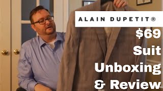 $69 Alain Dupetit Suit Review