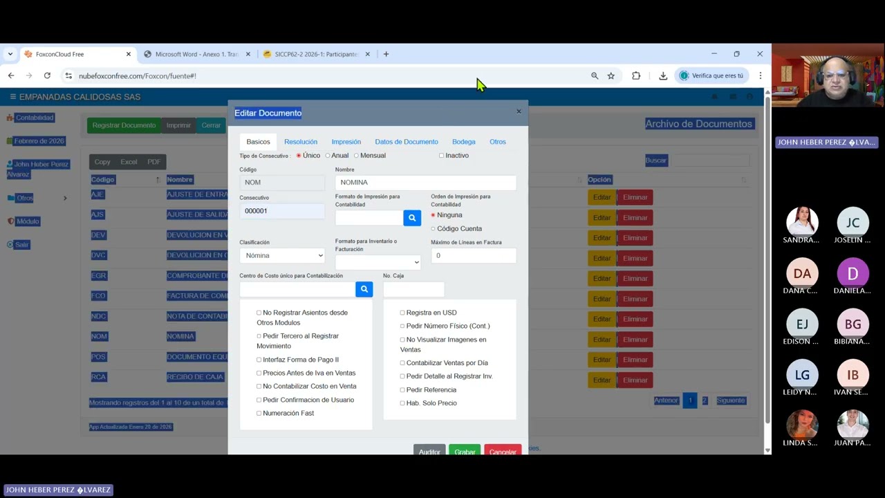 clase sistemas contables martes 24 feb 6 am