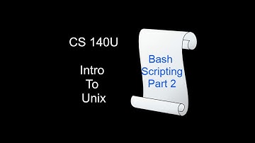Bash Scripting Part 2