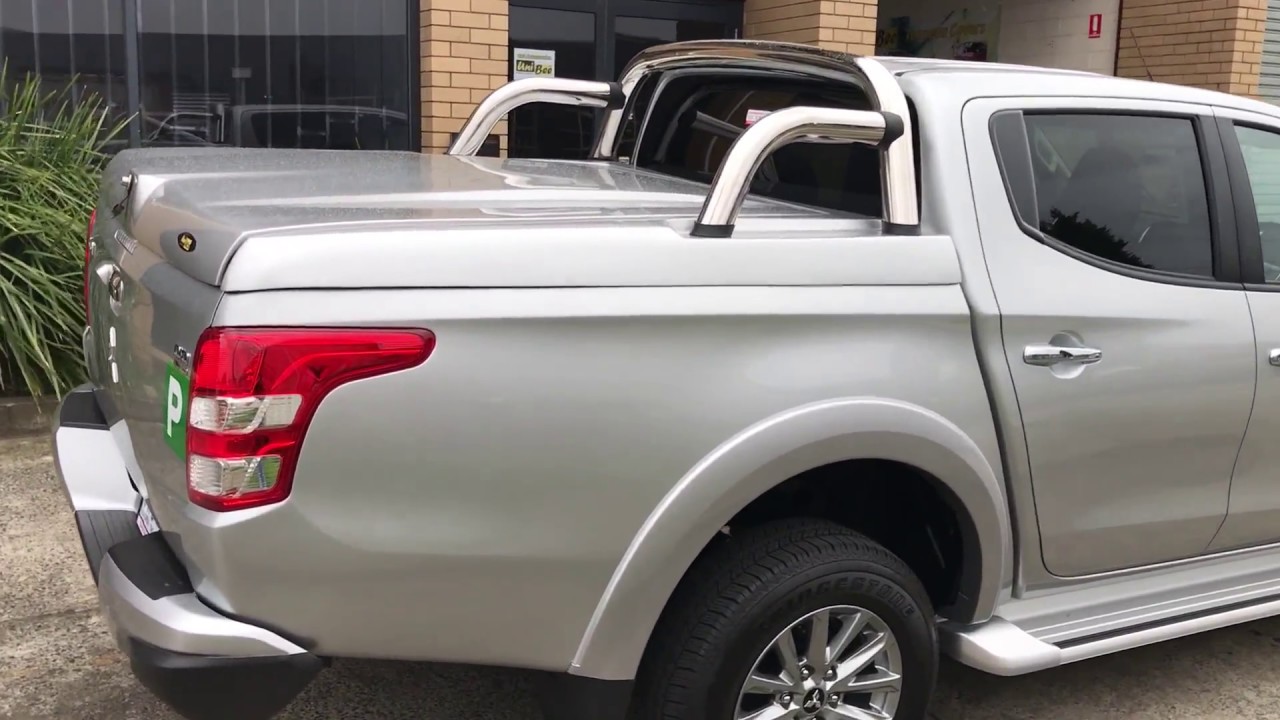 Sterling Silver 2017 MQ Mitsubishi Triton with UniUte tonneau cover