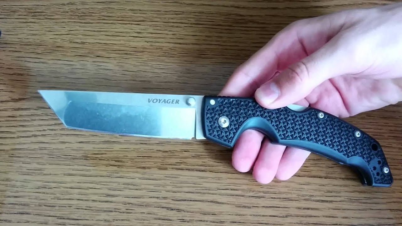 cold steel voyager large tanto review