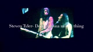 Steven Tyler- I Don't want to miss a thing. Acoustic performance with Nuno Bettencourt