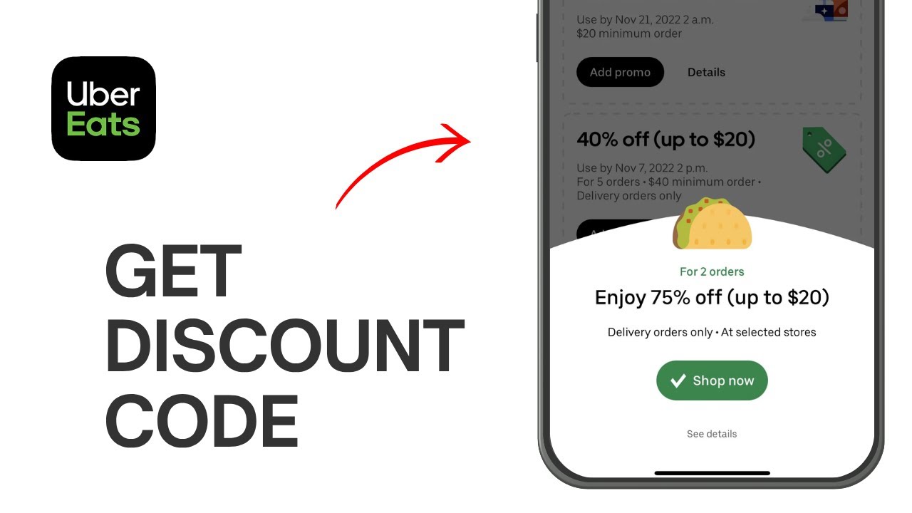 How to Get Uber Eats Discount Code 2025 - YouTube
