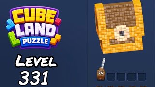 Cube Land Puzzle Level 331 Walkthrough