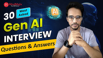 Top 30 Generative AI Interview Questions and Answers [ Freshers & Experienced ] | MindMajix