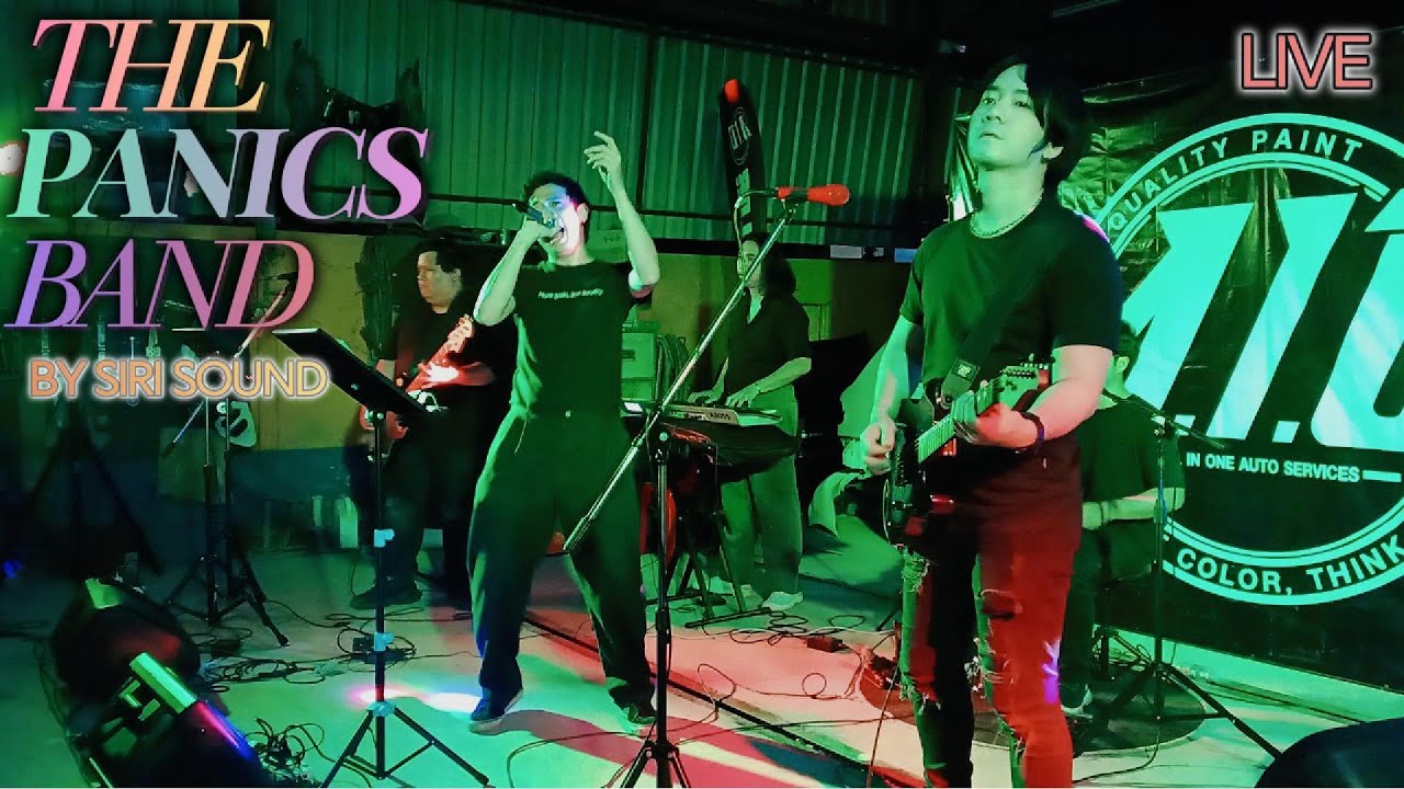 ดนตรีสด สนุกๆ มันส์ๆ เพลงร็อค เพลงโจ๊ะ ยุค90 COVER.The Panics