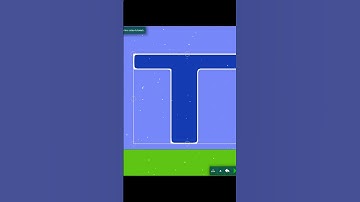 Eliminated Alphabet T | Alphabet algodoo animation #alphabetexploration