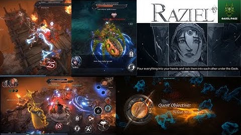 Raziel dungeon Arena Android | Story mode walkthrough | Chapter 6 | Quest 4 5 and 6 |