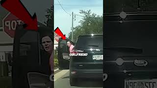 wannabe gangster gets attitude adjustment  #roadrage