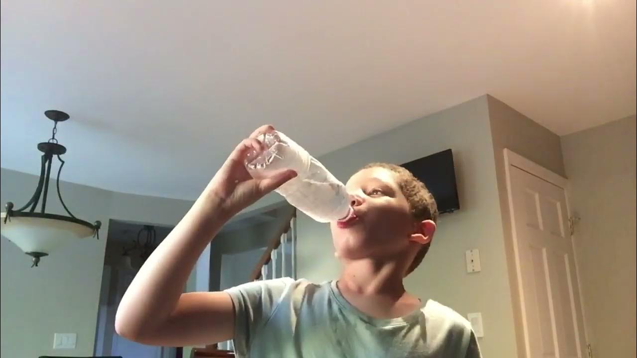 Do not do this at home.Chugging water YouTube