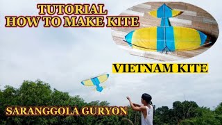 Unique Vietnam Kite Tutorial Making And Flying Kite Paano Gumawa Ng Saranga