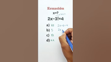 Ecuación con factorial. 😃✌️ #ingedarwin #matemática