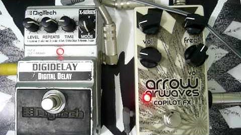 Copilot Fx Arrow Airwaves white noise pedal with delay (post)