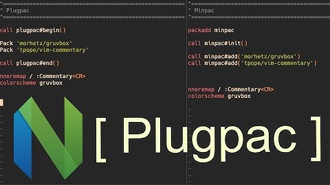 Neovim Plugin Manager [ Plugpac ]