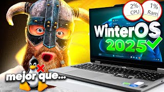 Nuevo WinterOS 2025 es mejor que Linux… y nadie lo quiere admitir 🫢