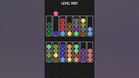 Ball Sort Puzzle Level 7507