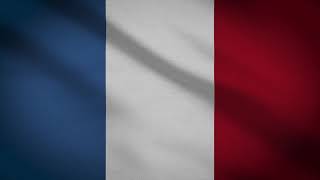 #Футаж флаг Франции ◄4K•HD► #Footage flag of France