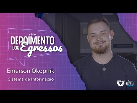 Depoimento dos Egressos | Emerson Okopnik