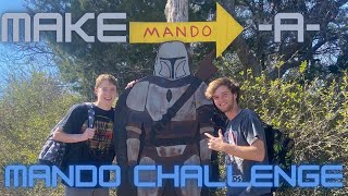 Trying Crazy Lines at our Local Course!! || T vs. Mo Make a Mando Challenge