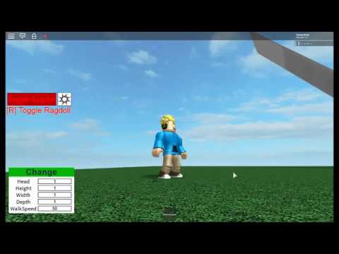 Roblox R15 Rig Ragdoll Random Button Youtube - ragdoll r15 roblox