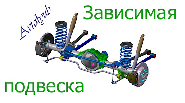 Зависимая подвеска автомобиля