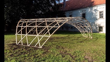 Gridshell Construction Timelapse