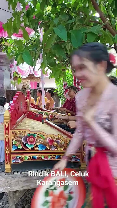 Rindik BALI, Musik untuk resepsi