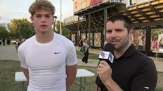 Pregame Interview with Benet Academy's Luca Diomede