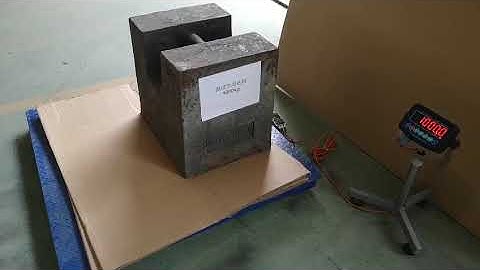 Amazing Precision! 2000kg Weighing Scale with Accurate Results! 🔧