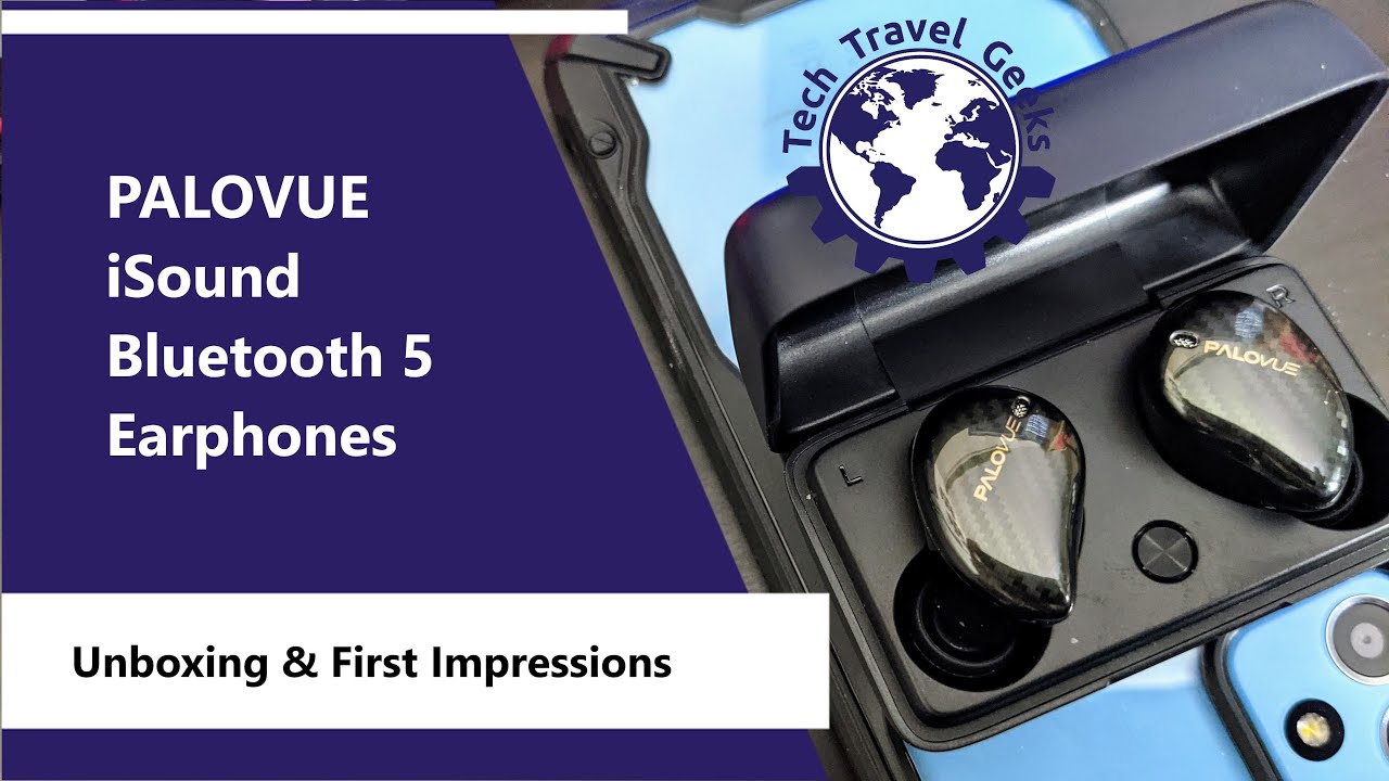 PALOVUE iSound Bluetooth 5 TWS Earphones - Unboxing & First