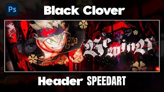 Black Clover Header Speedart